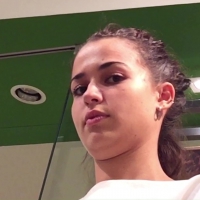Sexy brunette Face Shop employee in black tights with a great ass notices the camera several times vlcsnap-2016-03-10-16h25m41s952.jpg