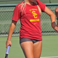 Hot blonde playing tennins in tight spandex shorts 5633.jpg