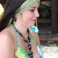Mature girl letting her nipples show in her loose bikini top fun (1 of 6).jpg