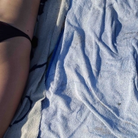 Hot girl laying on the beach in her purple bikini Bikniday (41).jpg
