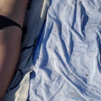 Hot girl laying on the beach in her purple bikini Bikniday (44).jpg