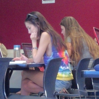 College girl in class showing sideboob with no bra on IMG_20130402_125457_zps13e8908e.jpg
