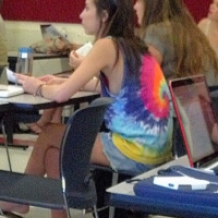 College girl in class showing sideboob with no bra on IMG_20130402_130125_zpsd7c75804.jpg