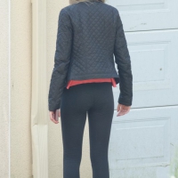 Cute skinny motorcycle girl in tight leggings 39866546iZM.jpg