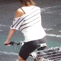 Cute girl in tight shorts on her bike 0731.jpg