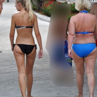 Sexy blonde bikini girl walking with mom AIT_066.jpg