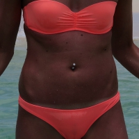Skinny girl in peach bikini with cameltoe IMG_8080b.JPG