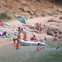Croatia nude beach females, mostly mature 0006.jpg