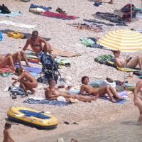 Croatia nude beach females, mostly mature 0001.jpg
