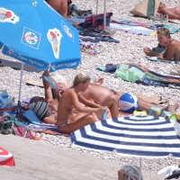 Croatia nude beach females, mostly mature 0011.jpg