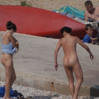 Croatia nude beach females, mostly mature 0012.jpg