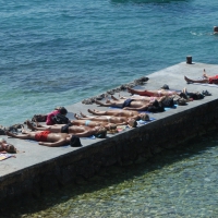 Croatia nude beach females, mostly mature 0037.jpg