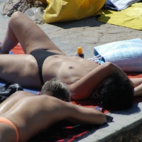 Croatia nude beach females, mostly mature 0039.jpg