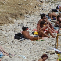 Croatia nude beach females, mostly mature 0059.jpg