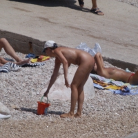 Croatia nude beach females, mostly mature 0064.jpg