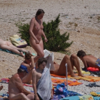 Croatia nude beach females, mostly mature 0067.jpg