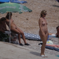 Croatia nude beach females, mostly mature 0079.jpg