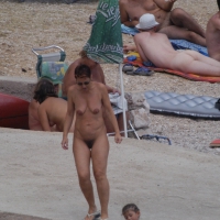Croatia nude beach females, mostly mature 0092.jpg