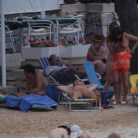 Croatia nude beach females, mostly mature 0089.jpg