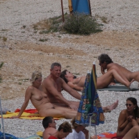 Croatia nude beach females, mostly mature 0105.jpg