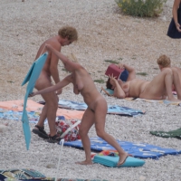 Croatia nude beach females, mostly mature 0111.jpg