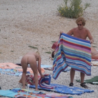 Croatia nude beach females, mostly mature 0113.jpg