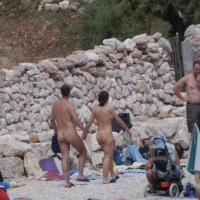 Croatia nude beach females, mostly mature 0122.jpg