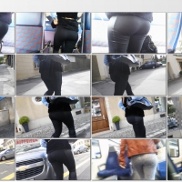 Phat booty followed in leggings