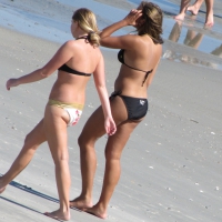 Candid teens in bikinis or on the beach great day at folly the 24th 222.JPG