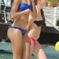 Amazing ebony ass in blue bikini with other sexy friends in bikinis 45416490RbB.jpg