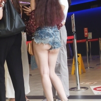 Cheeky brunette