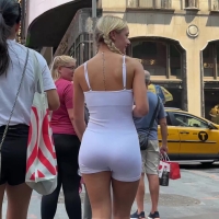 White one piece