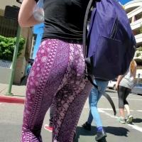 Candid young redhead