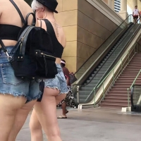 Double trouble ass cheeks