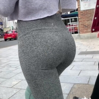 Multi colored leggings blonde
