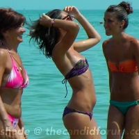 Sexy water aerobics