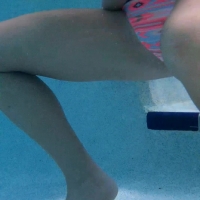 Pool mild underwater