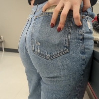 Target girls in jeans