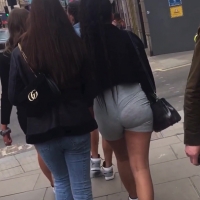 Mixed girl with vpl