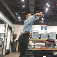 Hot ass employee