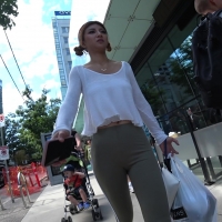 Asian with sexy vpl