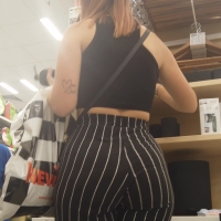 Striped booty