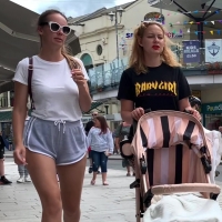Spandex milf and cheeky friend
