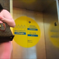 Candid ebony babe with an incredible bubble butt in pink leggings at the train station Screenshot (280).jpg