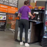 Sexy Home Depot girl