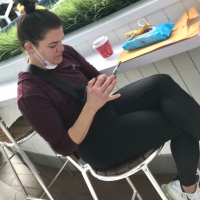 Candid sexy ass in leggings at an airport eatery 0E32CBBF-6217-4502-842F-FF4D8DB98387.jpeg.88f3fb967520d80738589b9127491488.jpeg