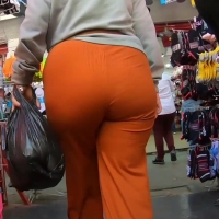 Phat orange booty