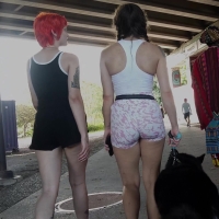 Couple of sexy candid babes with nice asses out walking in spandex shorts and leggings A Walk in the 2023 wo audio Teaser.mp4-2023-01-21-07h49m32s735.jpg