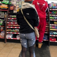Hottie in line