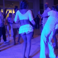Sexy sweaty dancer